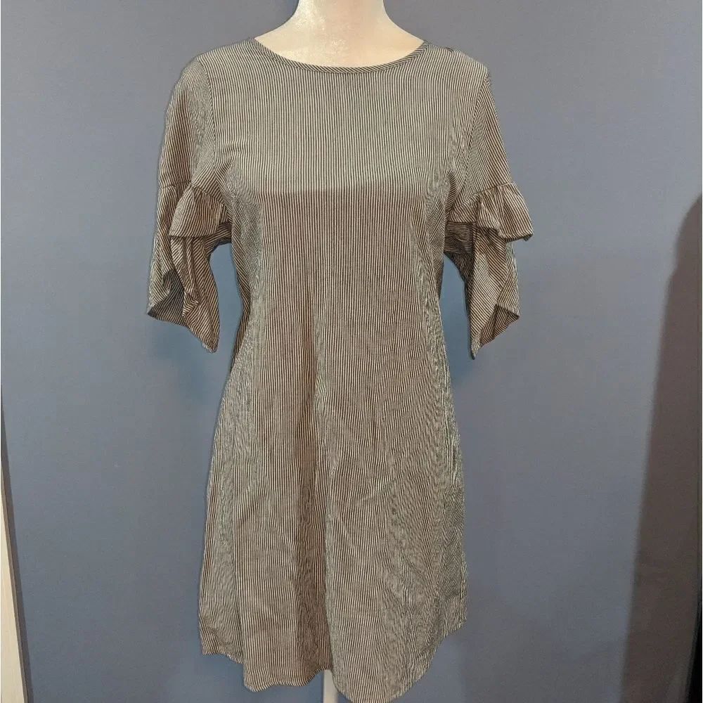 NWT BCBG Gray Dress Midi size xs